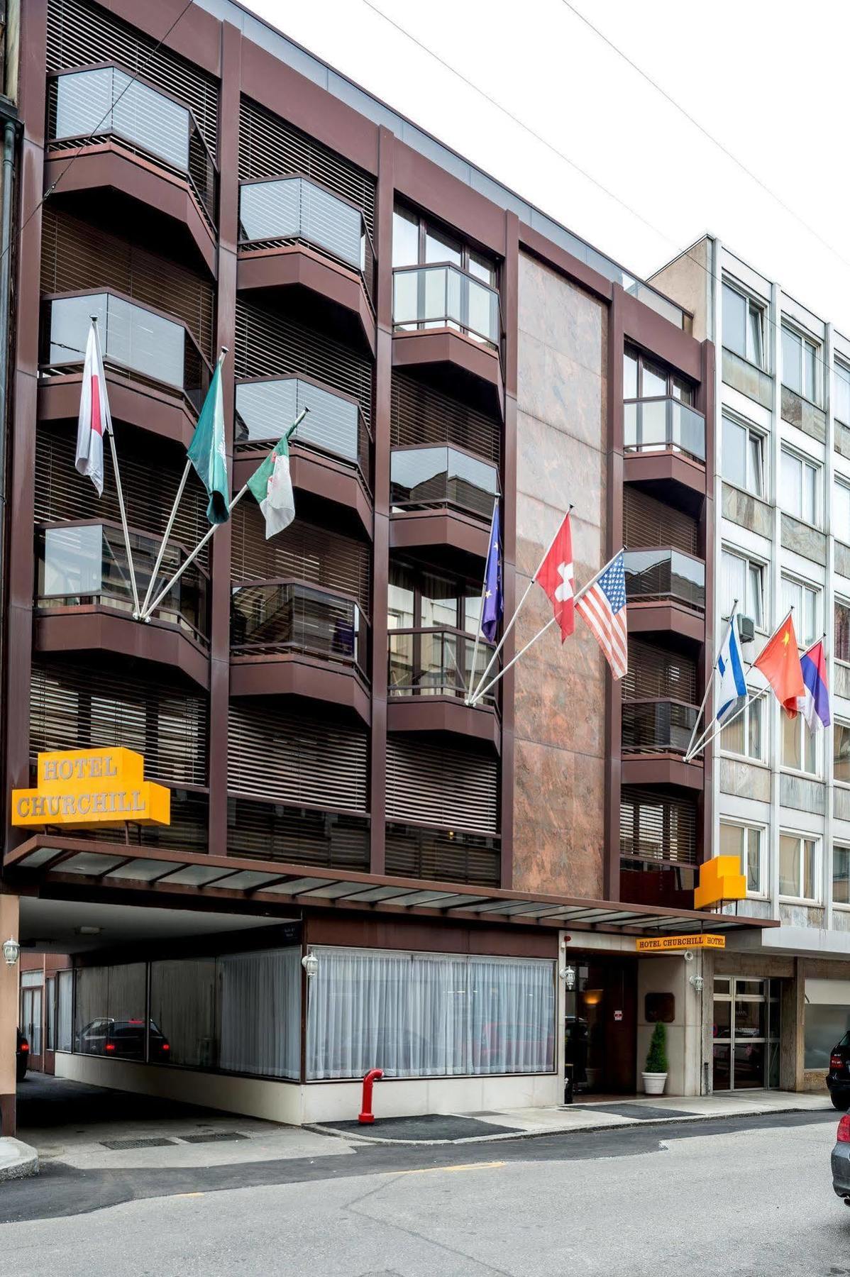 Hotel Churchill Genebra Exterior foto